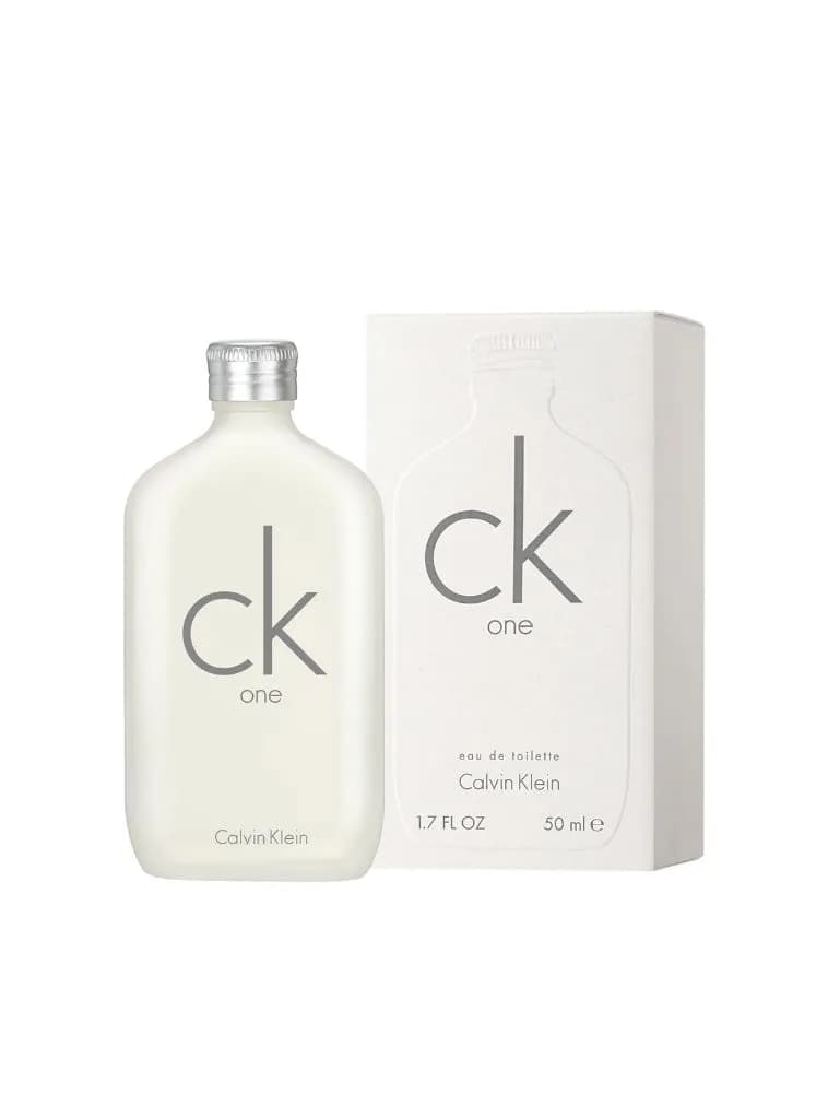 Perfume Ck One Unissex Calvin Klein 50 Ml Eau de Toilette Calvin Klein Ck One Eau de Toilette 50ml